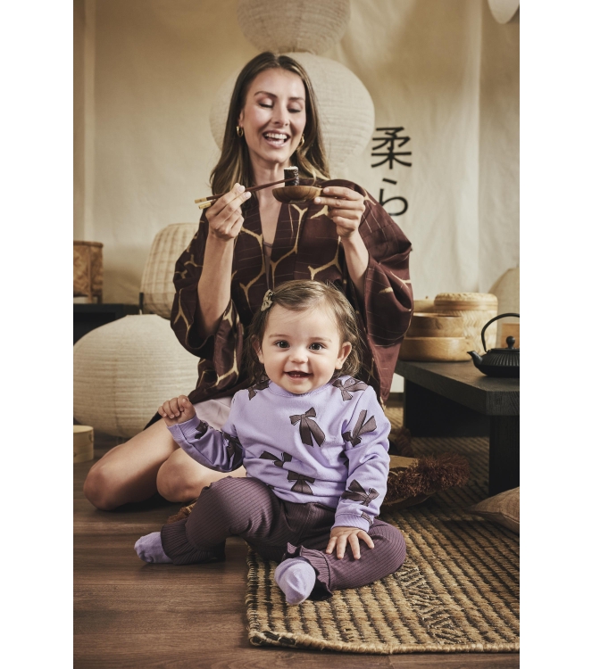 Z8-Newborn truien & vesten Morning violet/AOP Feyza