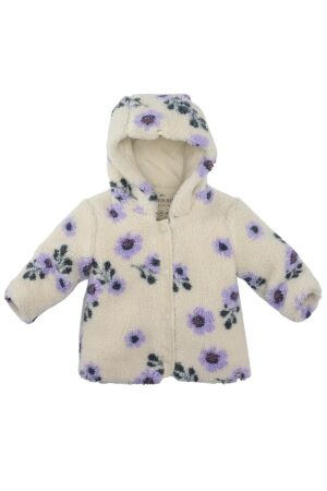 Z8-Newborn jassen Vanilla cream/AOP Nayla