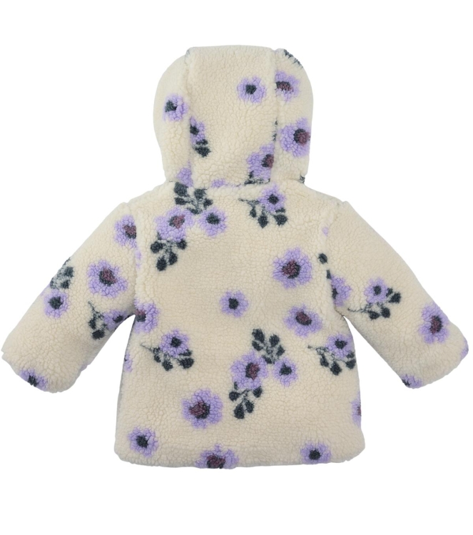Z8-Newborn jassen Vanilla cream/AOP Nayla