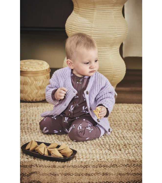 Z8-Newborn boxpakjes & rompers Frosted plum/AOP Fardau