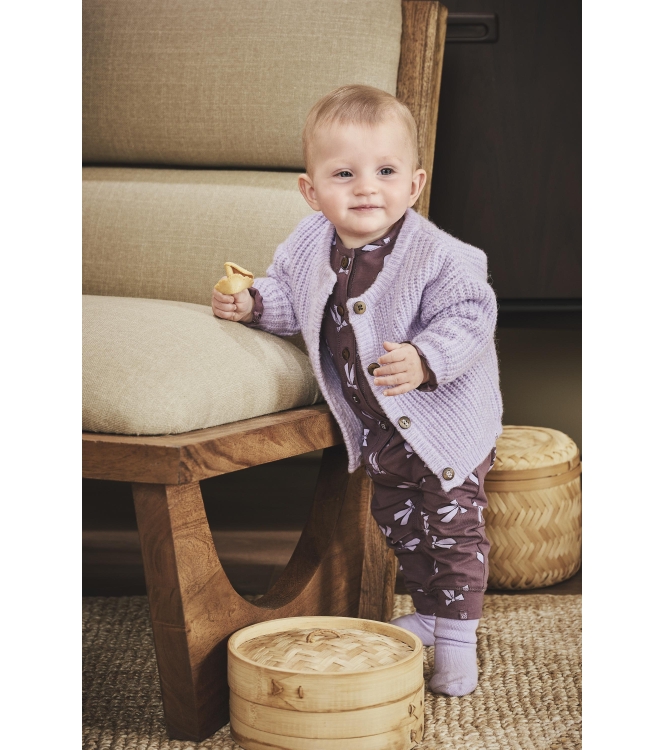 Z8-Newborn boxpakjes & rompers Frosted plum/AOP Fardau