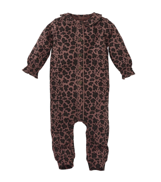 Z8-Newborn boxpakjes & rompers Amber brown/AOP Isha
