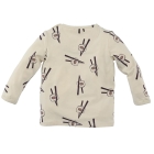 Z8-Newborn shirts Vanilla cream/AOP Quirijn