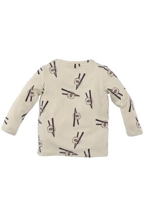 Z8-Newborn shirts Vanilla cream/AOP Quirijn