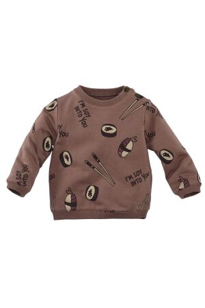 Z8-Newborn Ramy Sweater Amber brown/AOP