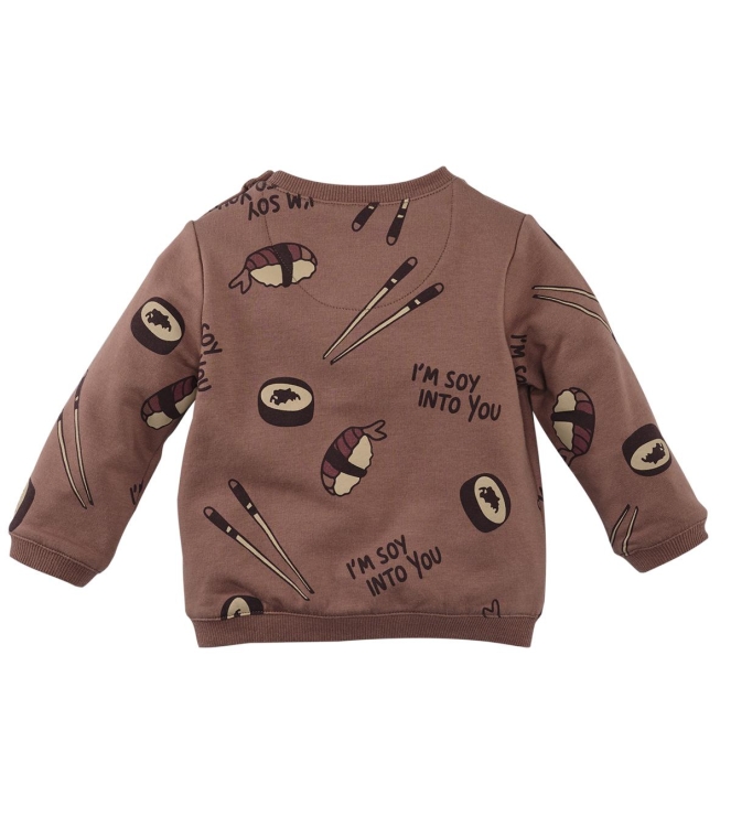 Z8-Newborn truien & vesten Amber brown/AOP Ramy