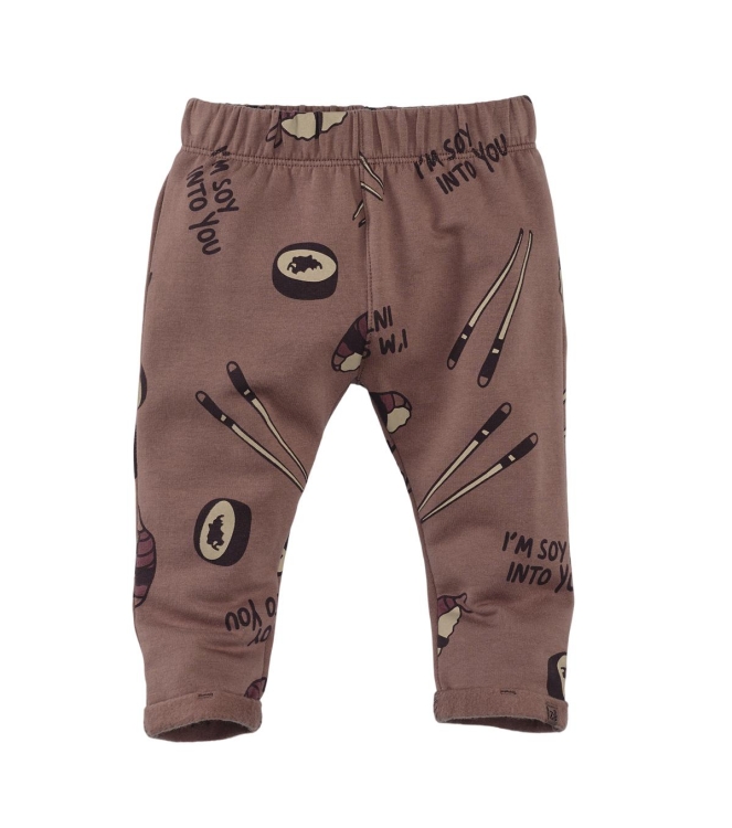 Z8-Newborn broeken Amber brown/AOP Fons