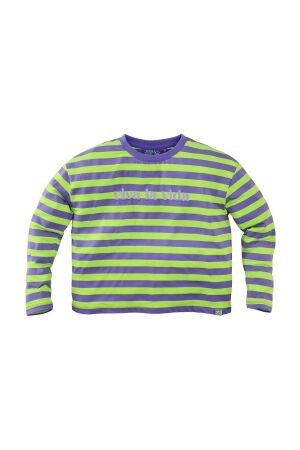 Z8 Dente T-shirt Icy lilac/Green gecko