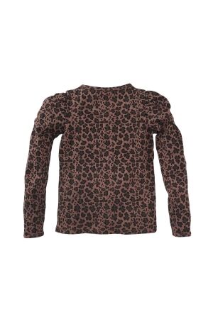 Z8 shirts Amber brown/AOP Louisa