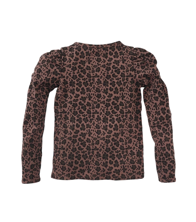Z8 shirts Amber brown/AOP Louisa