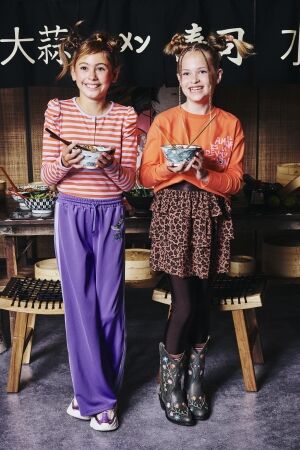 Z8 rokken & skorts Amber brown/AOP Arohi