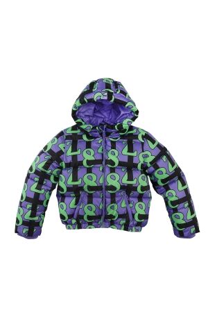 Z8 Jennah Winterjas Icy lilac/AOP
