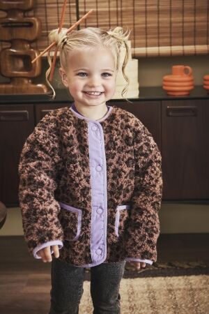 Z8 jassen Amber brown/AOP Liene