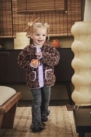 Z8 jassen Amber brown/AOP Liene