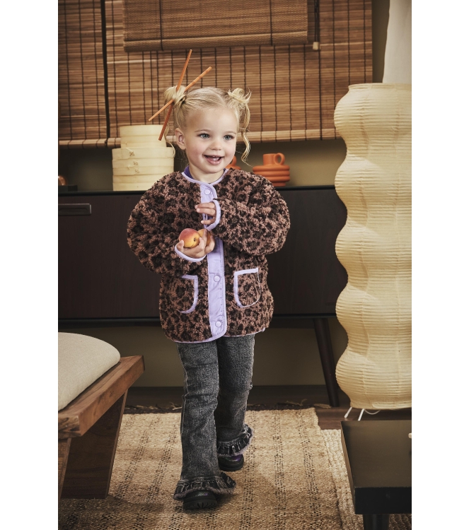 Z8 jassen Amber brown/AOP Liene