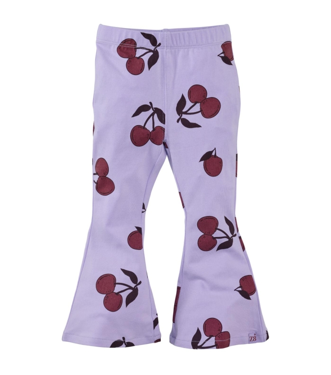 Z8 broeken Morning violet/AOP Nicolien