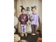 Z8 broeken Morning violet/AOP Nicolien