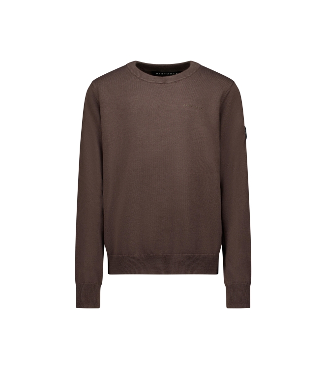 Airforce truien & vesten 650 Dark Coffee VEB0760-FW25