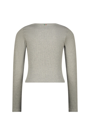 Vingino shirts 900 Light Grey Melee AW24KGN30005