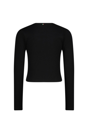 Vingino shirts 944 Deep Black AW24KGN30005