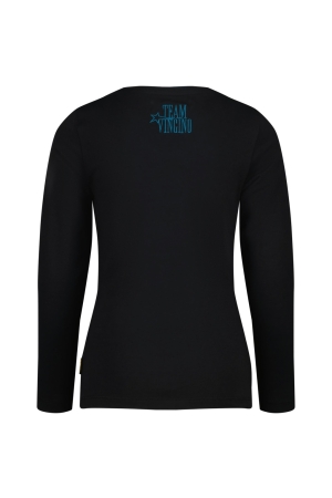 Vingino shirts 944 Deep Black AW24KGN30011