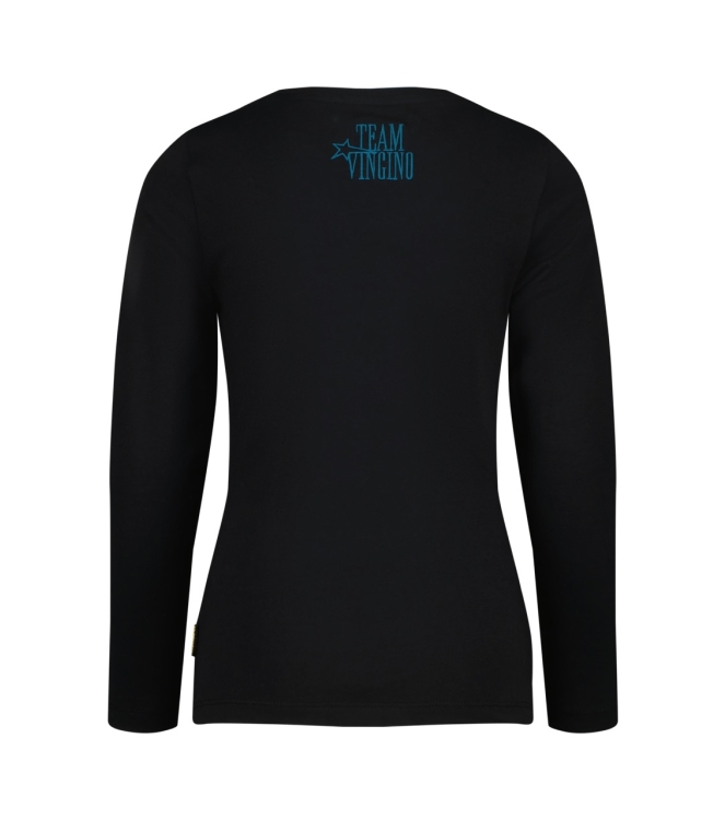 Vingino shirts 944 Deep Black AW24KGN30011
