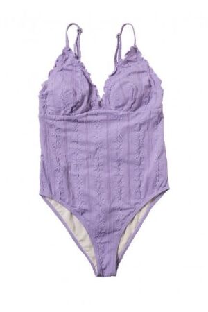 Salted Stories Sterre dames badpak print Anglaise 815 Bright Lilac