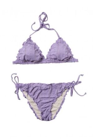 Salted Stories Stacey dames Bikini print Anglaise 815 Bright Lilac