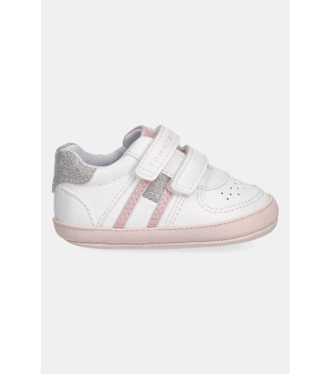 Tommy Hilfiger babyschoenen White/pink T0A9-33721