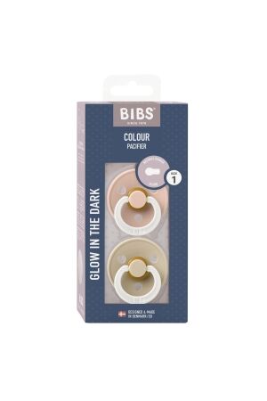 BIBS Bibs spenen 2-pack Blush Glow / Vanilla Glow