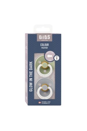 BIBS Bibs spenen 2-pack Sage Glow / Cloud Glow