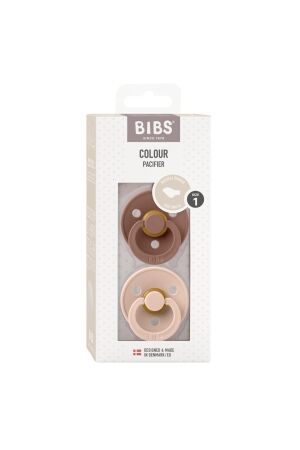 BIBS Bibs anatomische spenen 2-pack Blush/Woodchuck