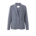 Ai&Ko blazers & gilets 193901 Dark Grey Amanda Pinstripe