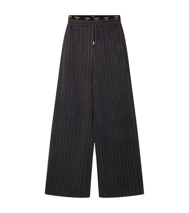 Ai&Ko broeken Antra Grey Esila Pinstripe