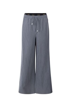 Ai&Ko Esila Pinstripe Broek 193901 Dark Grey