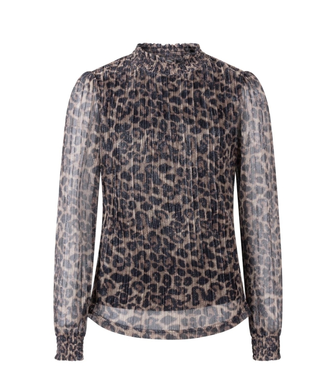 Ai&Ko blouses 000900 Black Tory Animal