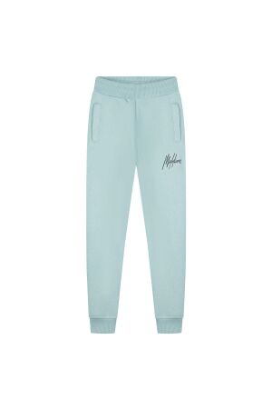 Malelions Junior Malelions Junior Signature Joggingbroek 708 Aqua Grey/Anthracite