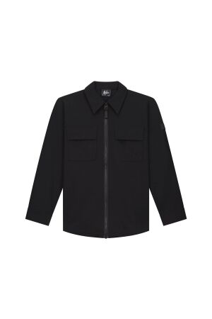 Malelions Junior Malelions Junior Ripstop Zip Overshirt 303 Navy