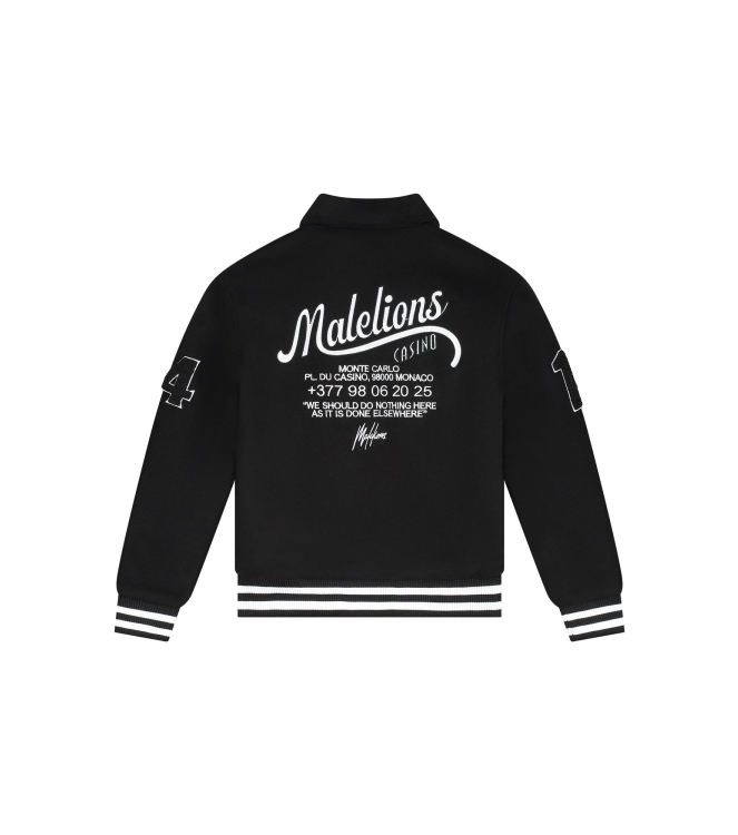 Malelions Junior jassen 904 Black/White MJ1-AW25-29