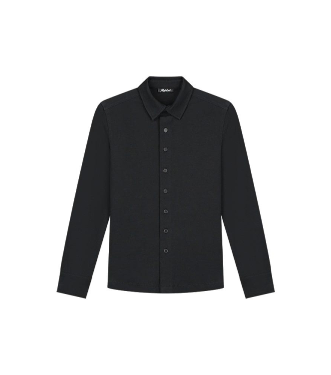 Malelions Junior overhemden 900 Black MJ2-AW25-23