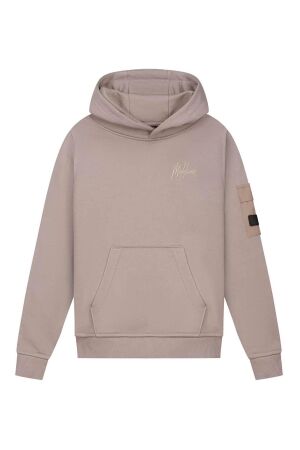 Malelions Junior Malelions Junior Nylon Hoodie Grey Brown