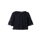 Ai&Ko blouses 000900 Black Delany Flower
