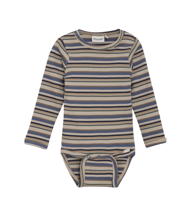Minymo boxpakjes & rompers 7337 China Blue 114005