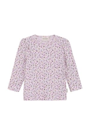 Minymo T-shirt allover print 5607 Tender Touch