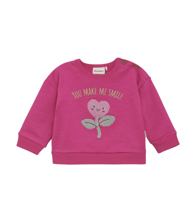 Minymo truien & vesten 5330 Fuchsia Fedora 114016