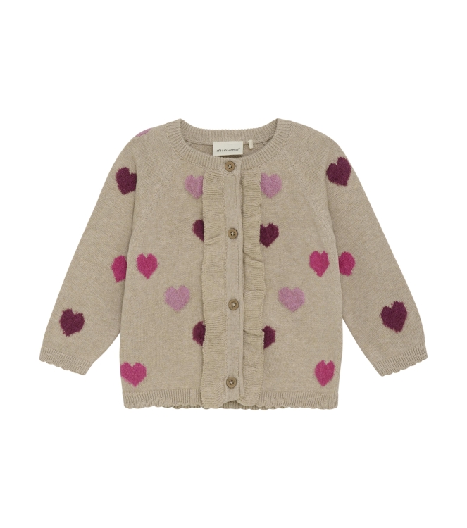 Minymo truien & vesten 2055 Beige Melange 114020