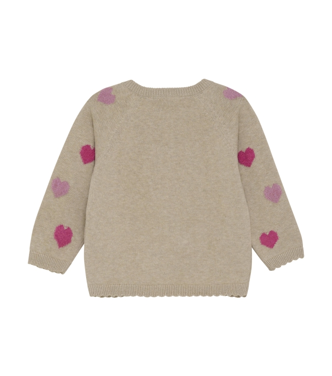 Minymo truien & vesten 2055 Beige Melange 114020