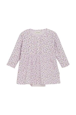 Minymo Jurk met bloemenprint 5607 Tender Touch