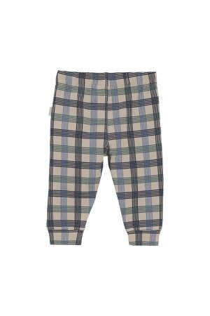 Minymo Broek met allover print 2306 Oxford Tan