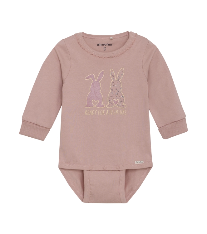 Minymo boxpakjes & rompers 5240 Misty Roze 114049